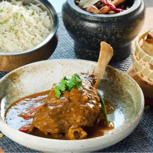 Kashmiri Lamb Shank with Basmati Pilaf Rice | WellSpent Gourmet2Go by At-Sunrice | Upcycled Food (Redeem in-store)
