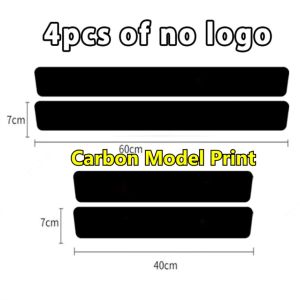 Cloud Ev Model Print sillplate karbon 3d mobil wuling cloud ev stiker Pelindung Pijakan Kaki karbon 3d mobil wuling cloud ev