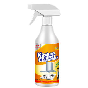 Kitchen grease cleaner Strong oil and dirt removal Oil Stain Remover Cleaning of grease on the bottom of the stove pan
