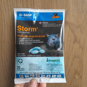 Thuốc diệt trừ chuột Storm Gói 20 Viên tiện lợi không cần trộn