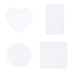 10pcs Sublimation Blank Refrigerator Magnets for Kitchen Office Calendar Decorative Square Fridge DIY Supplies