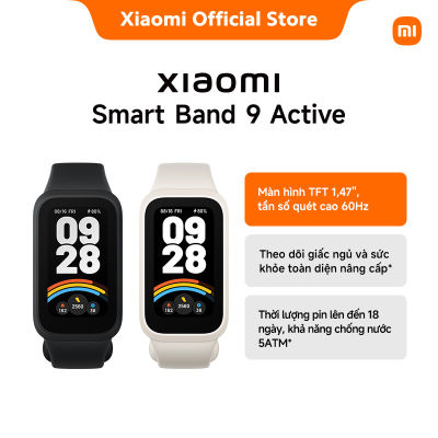 Xiaomi smart band 9 active wristband | 1,47 ''TFT screen, 60Hz high scan frequency | battery life up to 18 days, 5ATM water-resistant * | sleep monitoring and comprehensive health upgrade *