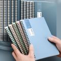 Thick A5 Spiral Notebook 60 Sheets Binder Notebook Student Line Hardbound Notepad. 