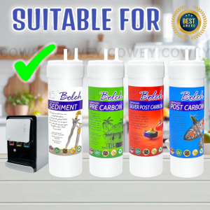Korean Water Filter Halal U Type 10"/8"/6" Sediment/Pre-Carbon/Silver Carbon/Post Carbon Replacement Water Dispenser