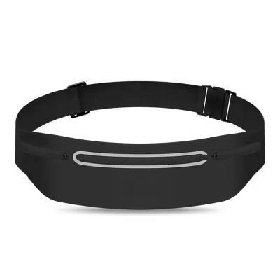LAYOTO Unisex Running Sports Waist Pack Cell Phone Waist Pack Outdoor Waterproof Invisible Belt Fitness Gear Pouch
