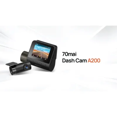 Camera Hành Trình Ô tô Xiaomi 70mai A200 Bản Quốc Tế Cam Ghi Hình Trước Và Sau 1080P Siêu Nét Góc Quay Rộng 130 Kết Nối Wifi -Bảo hành 2 năm