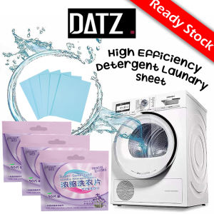 [Datz] 50pcs Color Protect Laundry Detergent Sheet Nano Laundry Detergent Paper 浓缩洗衣片 Sabun Cuci Baju - HL37