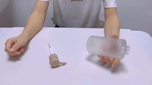 10-20pcs 300/500ml Empty Plastic Lotion Bottle Body Wash /Shampoo Bottle Toiletries Container Empty Frosted Bottle