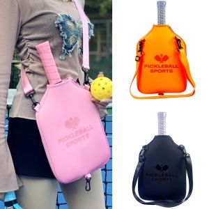 MOIRA กันน้ำกันน้ำได้ กระเป๋า Crossbody เทนนิส จุได้มาก ปิดด้วยซิป กระเป๋าแร็กเก็ตเทนนิส กระเป๋ากีฬาสำหรับเด็ก มืออาชีพอย่างมืออาชีพ กระเป๋าแบดมินตันสำหรับเด็ก กิจกรรมกลางแจ้งกลางแจ้ง