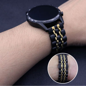 Metal Wrist Band For Samsung Galaxy Watch 7/6/5/5 Pro/4 40mm 40mm 45mm Strap Bracelet Galaxy Watch 7Ultra 47mm/Watch 6/4 Classic 43mm 47mm 42/46mm Watch 3 41/45mm Watchband Stainless Steel Strap
