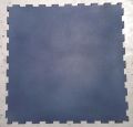 Fitness Interlocking Gym Mat Hard Rubber Mats Floor Tile Mats 1m x 1m 15mm Grey/Black. 