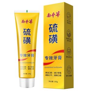 Sulfur Herbal Deep Cleaning Toothpaste