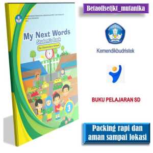Buku Siswa SD Bahasa Inggris Kurikulum Merdeka Kelas 3 My Next Words Full Color