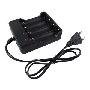 MIIQNUS 42V Tiện lợi 4 khe Bộ sạc pin 18650 Tự động dừng sạc Bộ sạc thông minh Pin Li-ion Bộ sạc pin Lithium Bộ sạc Sạc pin