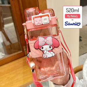 Authentic Sanrio Water Bottle | Tritan Bottle | BPA-Free Bottle | Children Water Bottle | Cinnamoroll Kuromi Pochachoo My Melody Hello Kitty Pompompurin