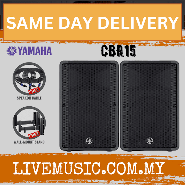 Yamaha CBR15 15-Inch 2-Way Passive Loudspeaker With Speaker