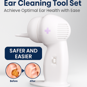 Electric Ear Cleaner Wax Remover Convenient And Fast Unwind Ear Dirt Safe And Effective Special Adsorption Capacity