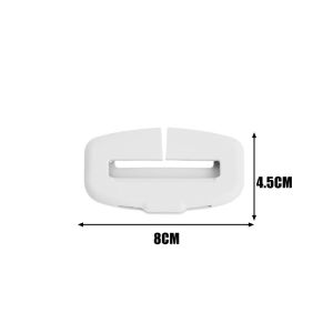 WH 4/2/1Pcs Seat Belt Buckle Cover - Car Strap Buckle Clip - Anti-Collision Anti-Scratch - Car Seat Belt Protector Case - Car Accessories - Safety Buckle Retainer