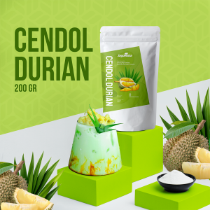 Jagorista Bubuk Minuman Cendol Durian 200 gr Kualitas Premium