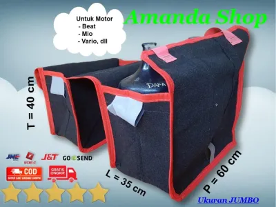 Tas Kandek / Tas Kurir / Tas Pos / Saddle Bag JUMBO-kodoray jumbo