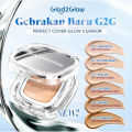 Glad2Glow Perfect Cover Glow Cushion Foundation Brightening dengan High Coverage G2G | POV Store. 