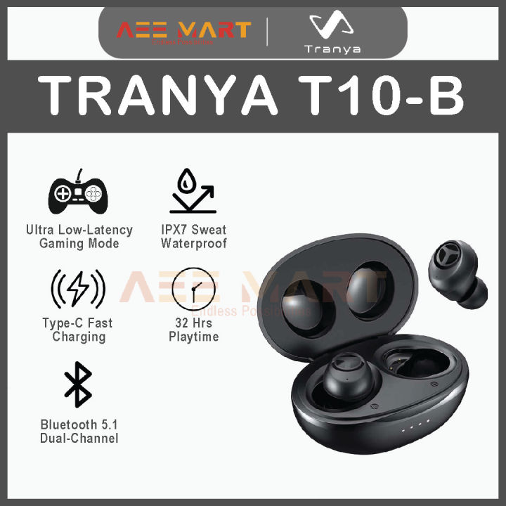 (Original) Tranya T10-B Ultra Low-Latency Bluetooth 5.1 Wireless ...