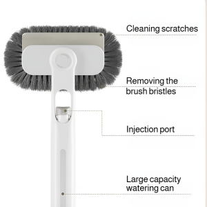 Cleaning Brush Silicone Scraper Multifunction Stain Remover Brush Cleaning Without Dead Ends