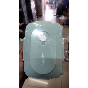 กล่องข้าว ลายการ์ตูน คละลาย  ฟรีช้อน ส้อม 2ช่องแยก BOX-6627 ขนาด 1100ML กล่องข้าว ตัวล็อค 4 ด้าน #ร้านมาร์ยอง