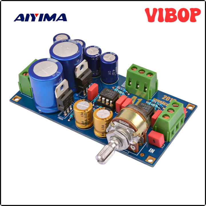 VIBOP AIYIMA NE5532 Preamp Amplifiers Tone Audio Board Musical Fidelity ...