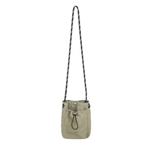 PICKIT Canvas Shoulder Crossbody Bags Minimalist Style Lightweight Messenger Bag Fashion Solid Color Totes for Outdoor