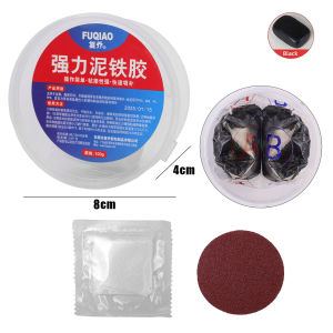 Yespery 100G Epoxy keo dính Cao điện trở nhiệt Phổ Sửa Chữa Nhựa Thép Bùn Một Cách Nhanh Chóng công cụ sửa chữa Cho Ngành Công Nghiệp Ống Màu Đen Màu Trắng Màu Trắng