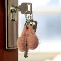 Tricky Men Penis Pendant Simulation Testicle Keyring Keychain Mini Car Keychain Accessories. 