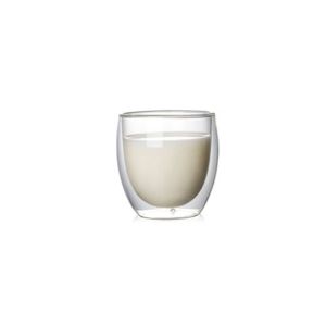 AUDIENC Transparent Healthy Heat Resistant Drinkware Double Wall Handmade Glass Cup Espresso Coffee Cup Beer Mug Glass Mug
