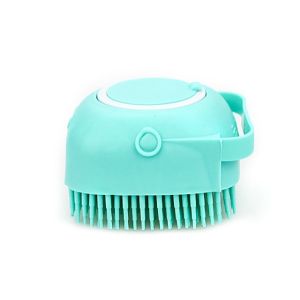 Silicone Scalp Head Body Shower Massager Brush with Dispenser/ Pet Silicon Brush