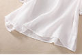 LUCKIN STORE Phụ nữ hàng đầu Tay áo ngắn thêu Phụ nữ mùa hè Slim T-shirt 2026 Áo sơ mi mới cộng với kích thước hàng đầu Cotton Women's Top Blouse Women Quần áo năm mới 2026 Hanfu women chinese  Cô gái áo đỏ cny top. 
