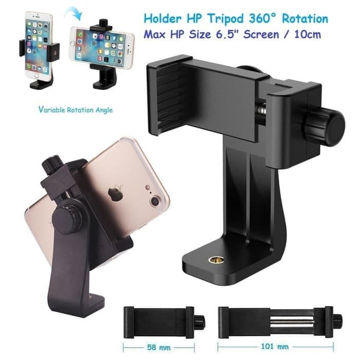 Holder Universal 360 Putar Mount Holder Tripod Lazada Indonesia