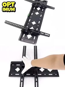 Universal TV Wall Mount Bracket Adjustable TILT for 14-70 Inch TVs - Strong Steel Easy Install Universal Fit Safe & Secure Max Load 50KG Ready Stock in Malaysia
