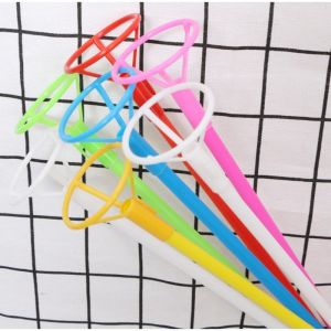10 PCS of 40CM Big Stick Foil Balloon Huge Transparent Bobo Balloon