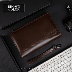 Tas Tangan Pria REVEN DIAMANTE HANDBAG Kulit Sapi 100% Dompet Cowok Keren Import Murah Terbaru