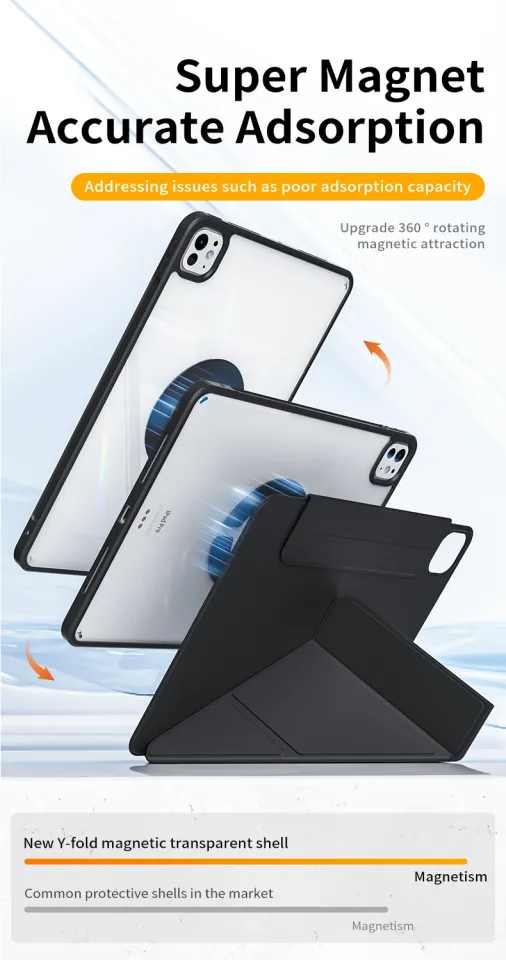 For iPad Air 4 5 10.9 Pro 11 2nd 3rd 4th Gen Detachable Flip Cover Smart Case