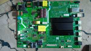 (PW209) Prism+ Q43QE Mainboard Tcon Tcon Ribbon LVDS Sensor. Used TV Spare Part.
