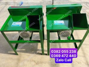 Máy băm cỏ voi xắt chuối motor 2 ngựa siêu khỏe siêu nhanh
