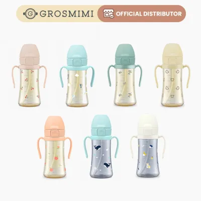 [Authorized Distributor] Grosmimi PPSU Straw Cups
