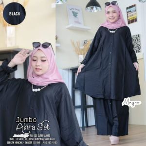 [TERBARU] SETELAN JUMBO LD 140 AKIRA SET/ BAHAN KATUN PARIS/SETELAN JUMBO WANITA/SETELAN JUMBO WANITA BAHAN ADEM/SETELAN JUMBO WANITA BB 80KG