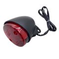 For Qianjiang Keeway K-Light 125/202/QJ200-2H ABS Black Motorcycle Running Brake Tail Light Motorbike Bulb Stop Rear Lamp. 