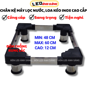 Chân đế máy lọc nước đa năng chân loa kéo tủ lạnh mini Inox Cao Cấp