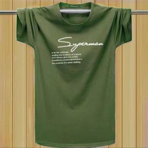 Shirt Mens Youth Large Sheep Milk Silk Short Sleeve T-shirt Youth Student Korean Fashion Trend Half Sleeve Top