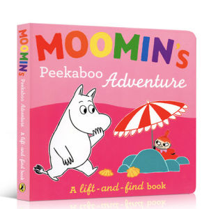 หนังสือกระดานภาพสำหรับเด็กการผจญภัยของ Milumilu Moomin