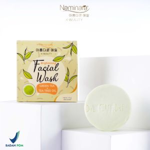 Naminara Facial Wash Bar Green Tea & Tea Tree Oil