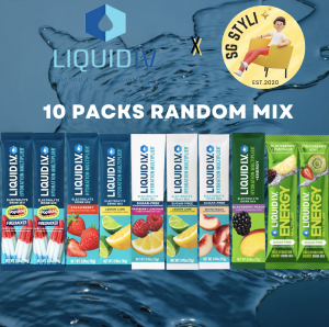 💯 Liquid IV I.V. Hydration Multiplier Electrolyte Drink Lemon Peach Sugar Free 16/26/30 Packs *1-3 Days Delivery*